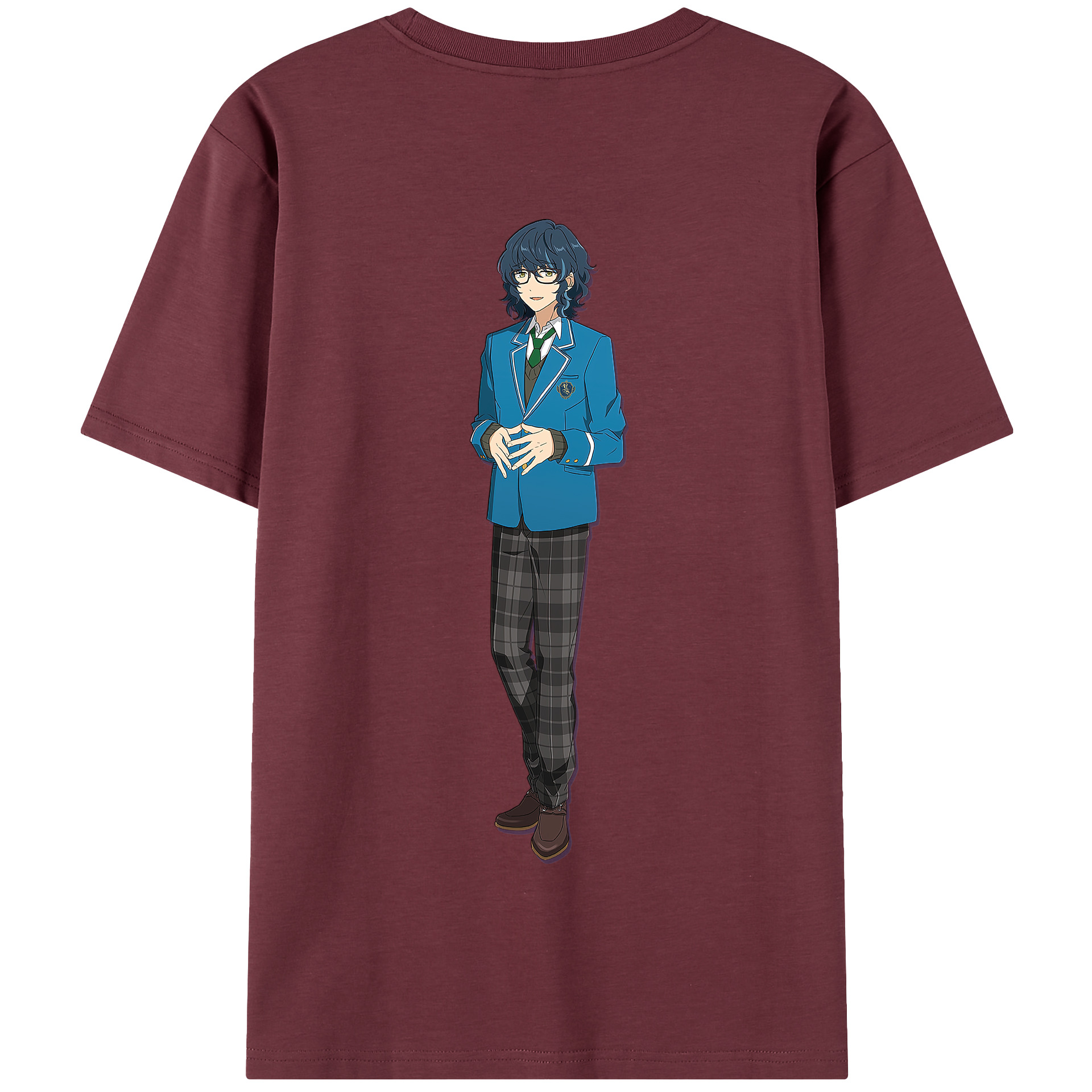 （画像用） あんさんぶるスターズ! Ensemble Stars 綿100％半袖Tシャツ（背面プリント）